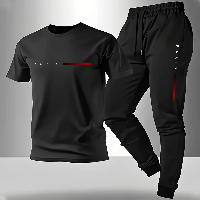 Mens Fashion Ideas - 2026 New Arrival Men's Tracksuit T-shirt