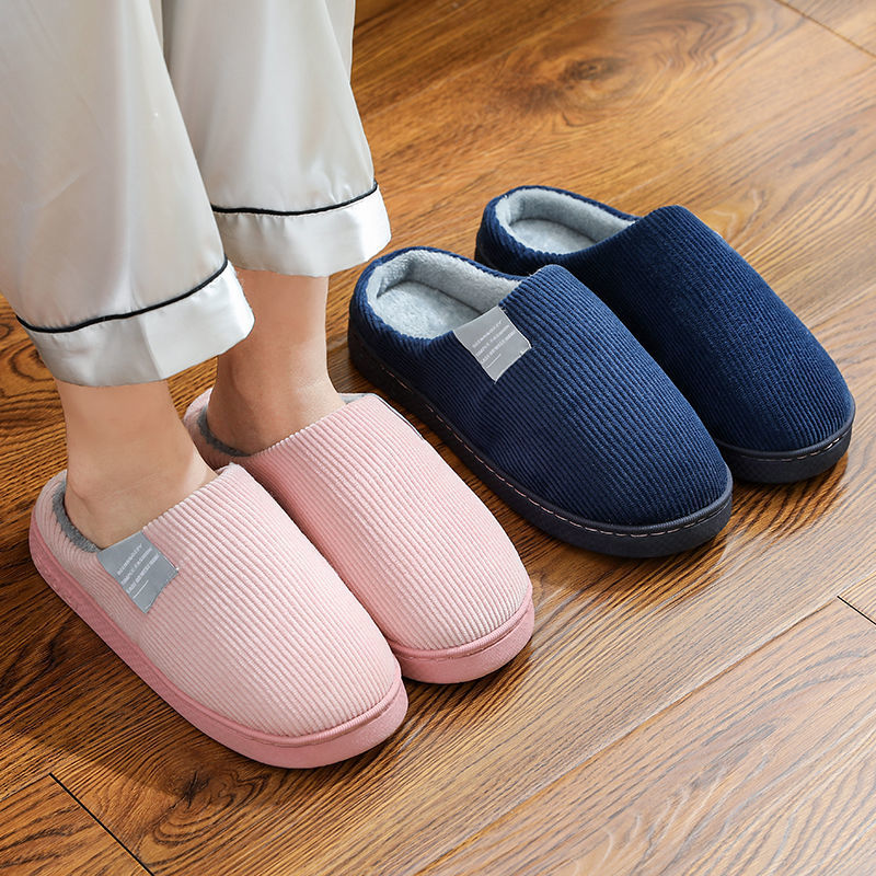 Men'S Fashion Houses - Winter Warm Men Fur Slippers House