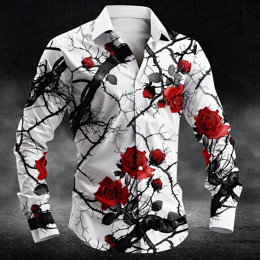 Mens Fashion Ideas - Fashion plum blossom pattern 3d Print