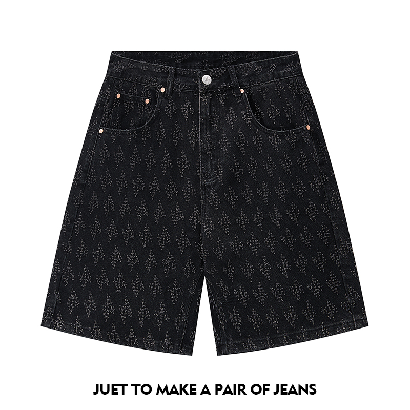 Ummer Men’s Denim Shorts Combi - Mens Fashion Combination ulasan dan harga
