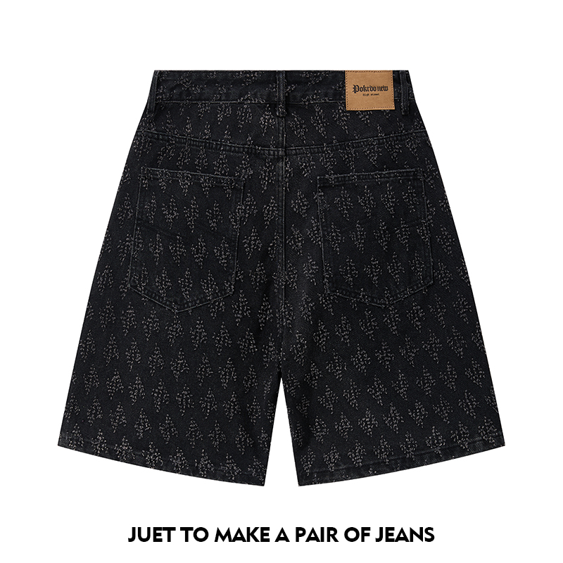 Ummer Men’s Denim Shorts Combi - Mens Fashion Combination ulasan dan harga