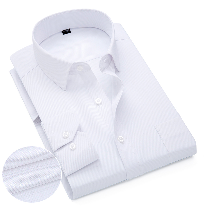 Pink White Blue Twill Men's Fo - Dress Shirt Non-Iron ulasan dan harga
