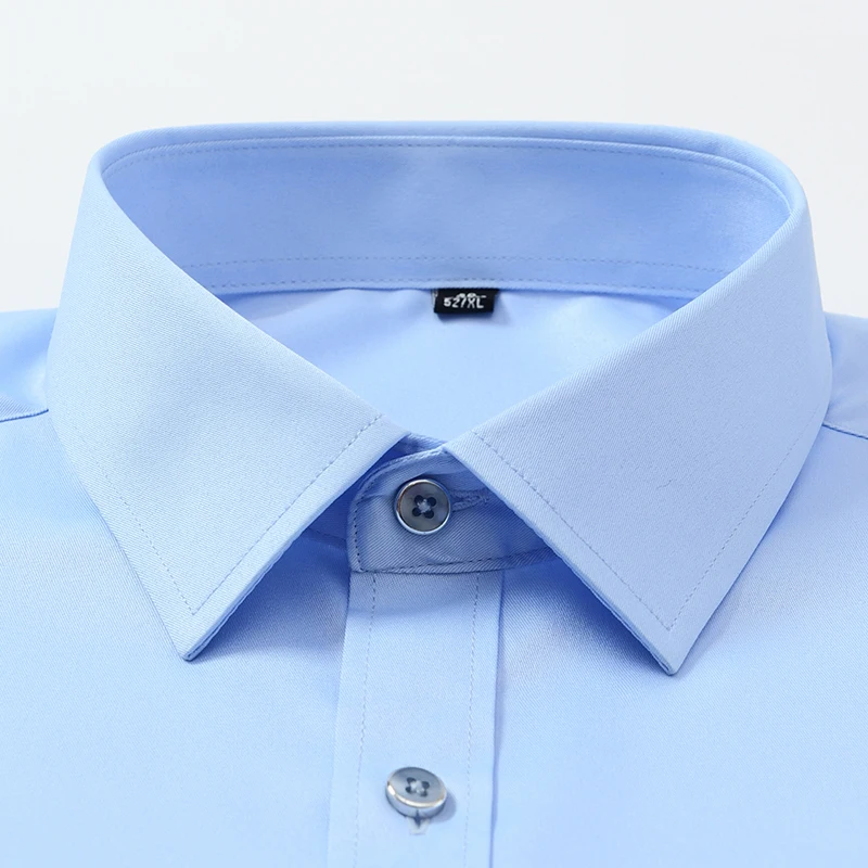 2026 Non-Iron Solid  Soft Easy - Dress Shirt Non-Iron ulasan dan harga