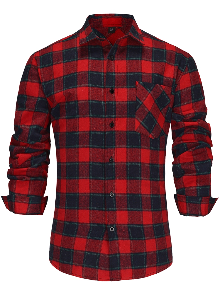 M-3XL Men's Shirt Long Sleeve  - Dress Shirt Non-Iron ulasan dan harga