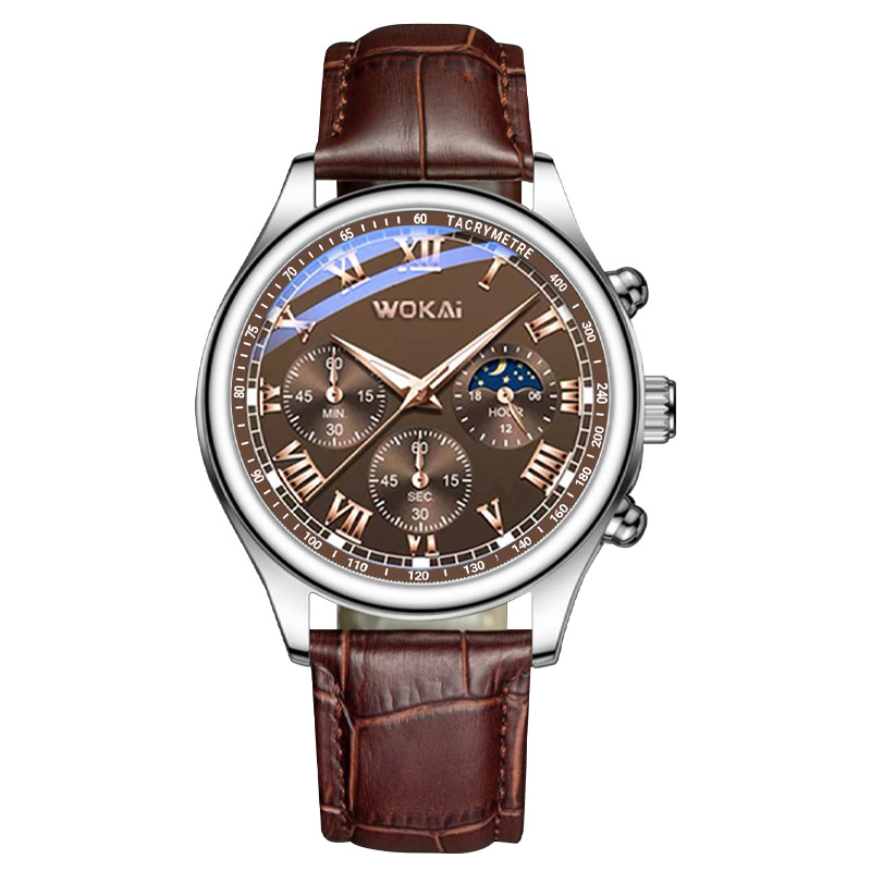 2023 Hot Sale WOKAI Watch Men  - Men'S Fashion Quartz Watch Wokai ulasan dan harga