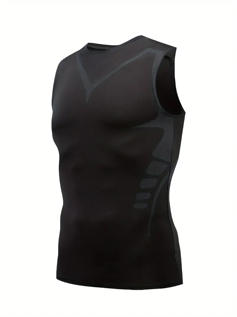 Men's Tight Vest Compression S - Compression Shirt Workout ulasan dan harga