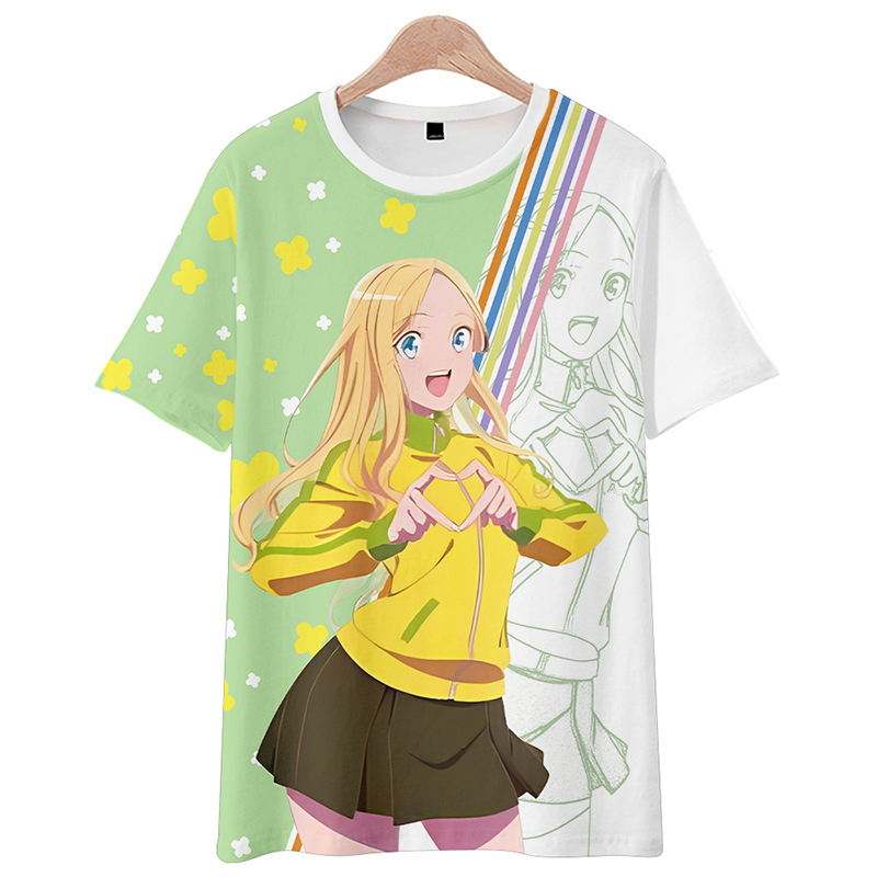 3D Print Anime Narenare -Cheer - Graphic Tee Oversized ulasan dan harga