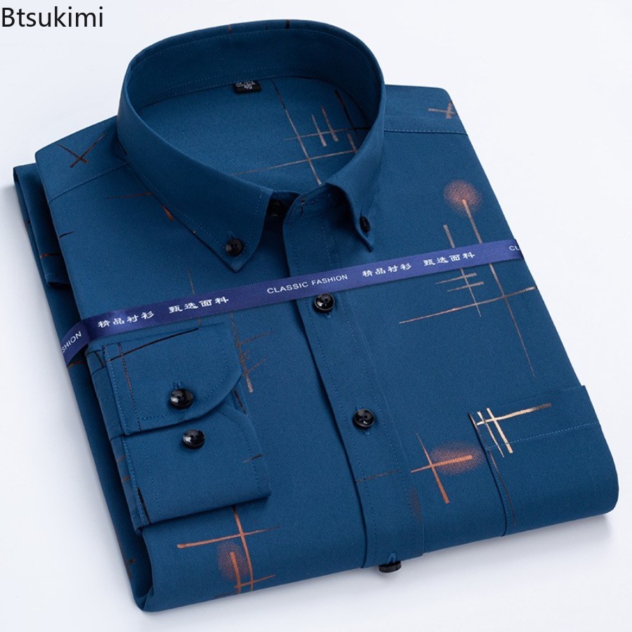 Latest Hot Sale Men's Dress Sh - Dress Shirt Non-Iron ulasan dan harga