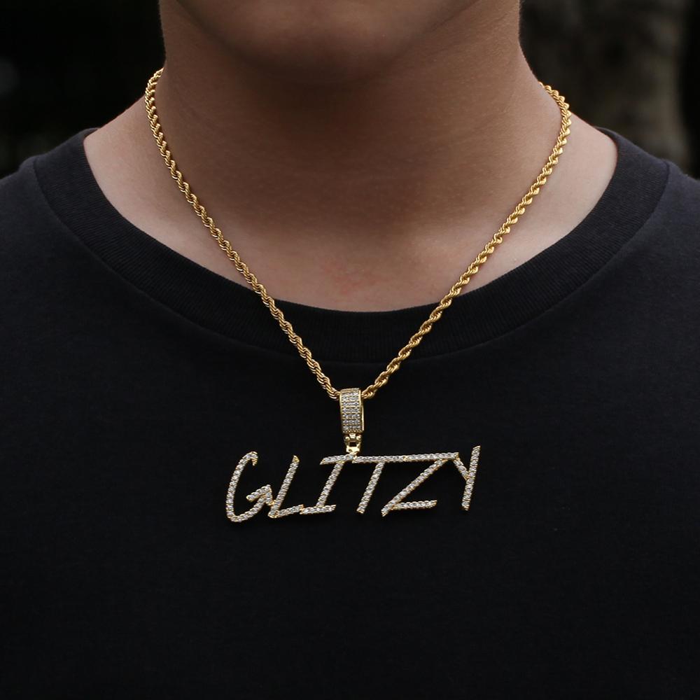 UWIN Name Brush Font Necklace  - Mens Fashion Combination ulasan dan harga