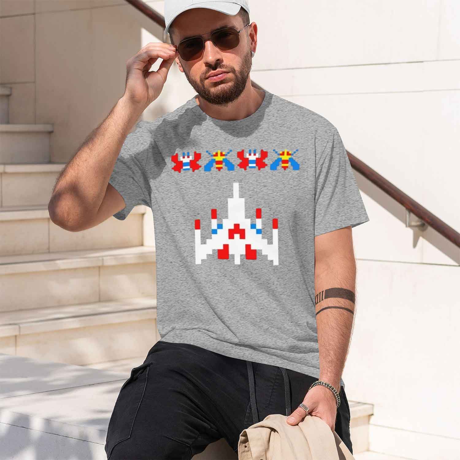80s 70s Arcade Galaga Video Ga - Men'S Fashion 70S ulasan dan harga