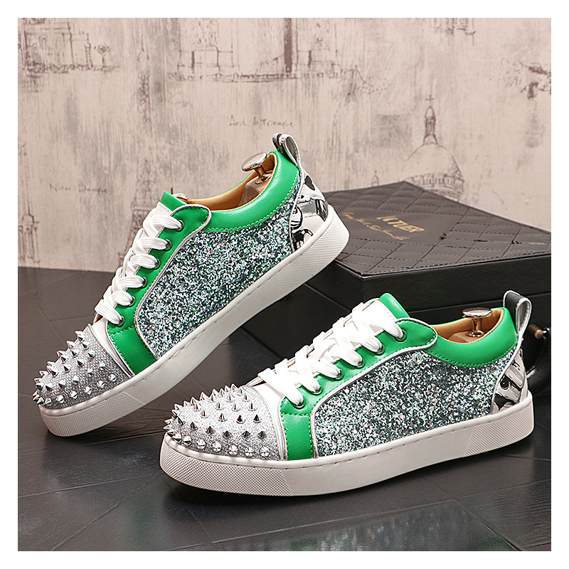 mens luxury fashion silver riv - Mens Fashion Dress Shoes ulasan dan harga
