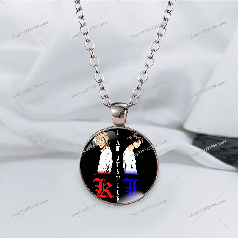 Death Note Time Gem Necklace f - Men'S Fashion Model ulasan dan harga