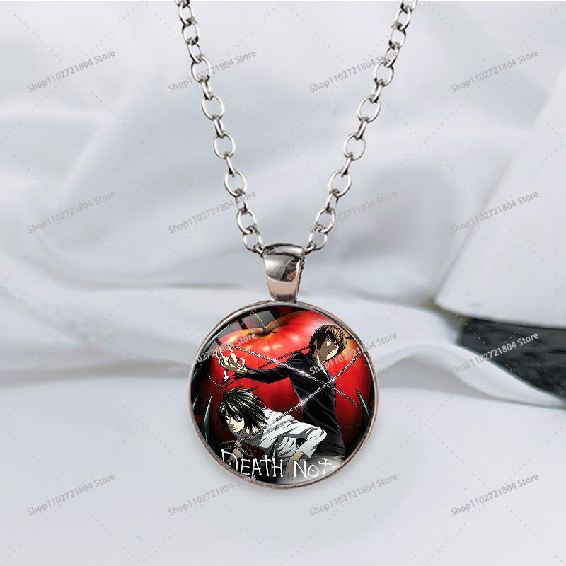 Death Note Time Gem Necklace f - Men'S Fashion Model ulasan dan harga