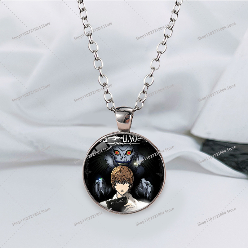 Death Note Time Gem Necklace f - Men'S Fashion Model ulasan dan harga