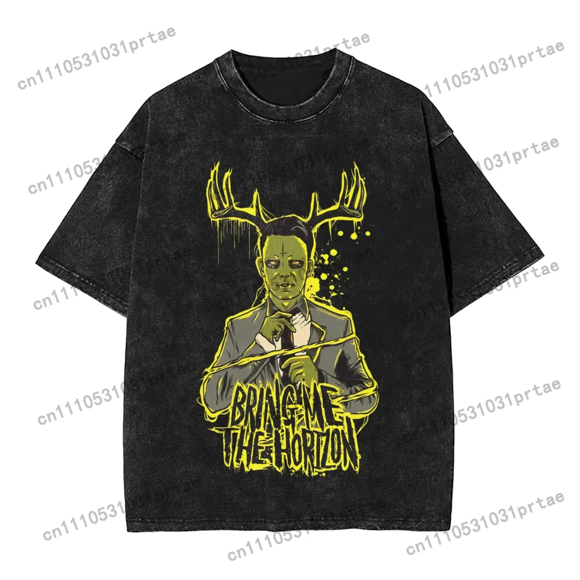 BMTH Bring Me The Horizon Albu - Graphic Tee Oversized ulasan dan harga