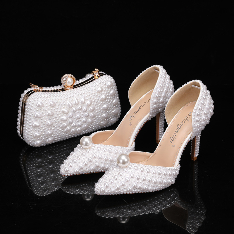 Bag and Shoe Set for Women Pea - Mens Fashion Dress Shoes ulasan dan harga