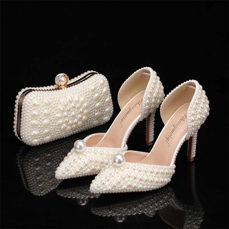 Bag and Shoe Set for Women Pea - Mens Fashion Dress Shoes ulasan dan harga