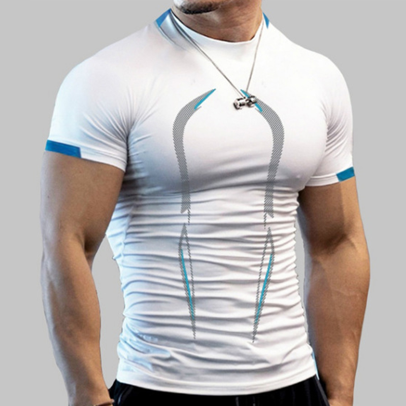 Stylish Gym Workout Compressio - Compression Shirt Workout ulasan dan harga