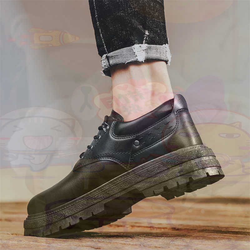 Dark Natural Leather Fashion T - Men'S Fashion Over 40 ulasan dan harga