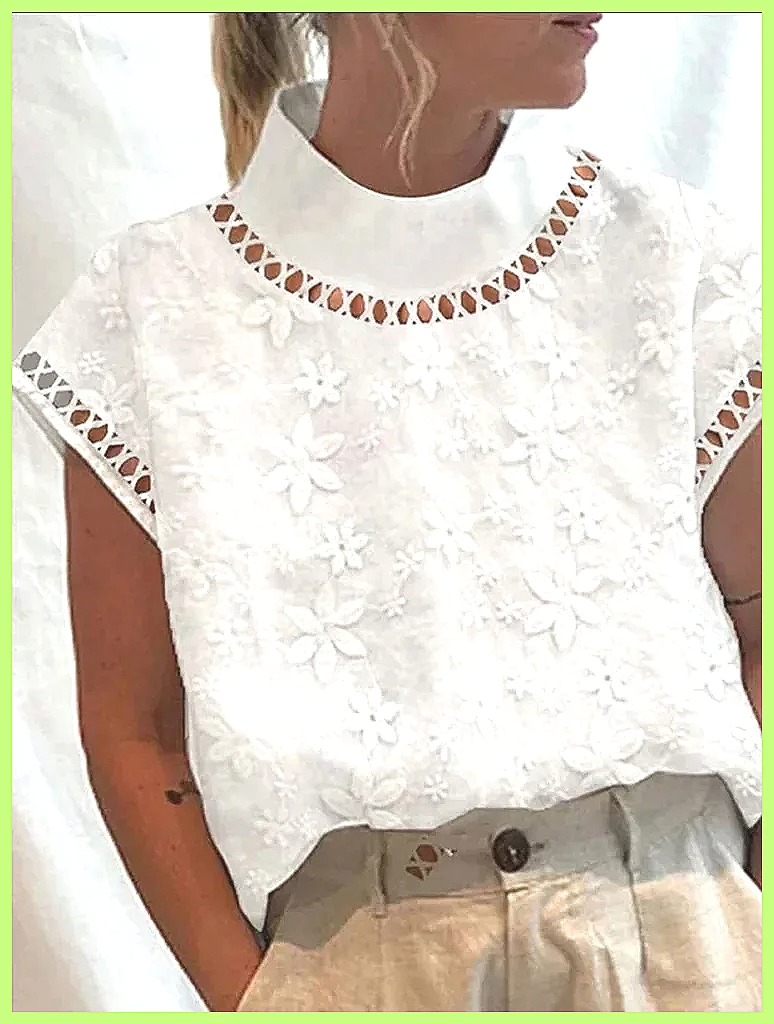 Women's Cotton Linen Pullover  - Linen Shirt Summer ulasan dan harga