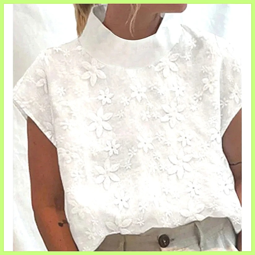 Women's Cotton Linen Pullover  - Linen Shirt Summer ulasan dan harga