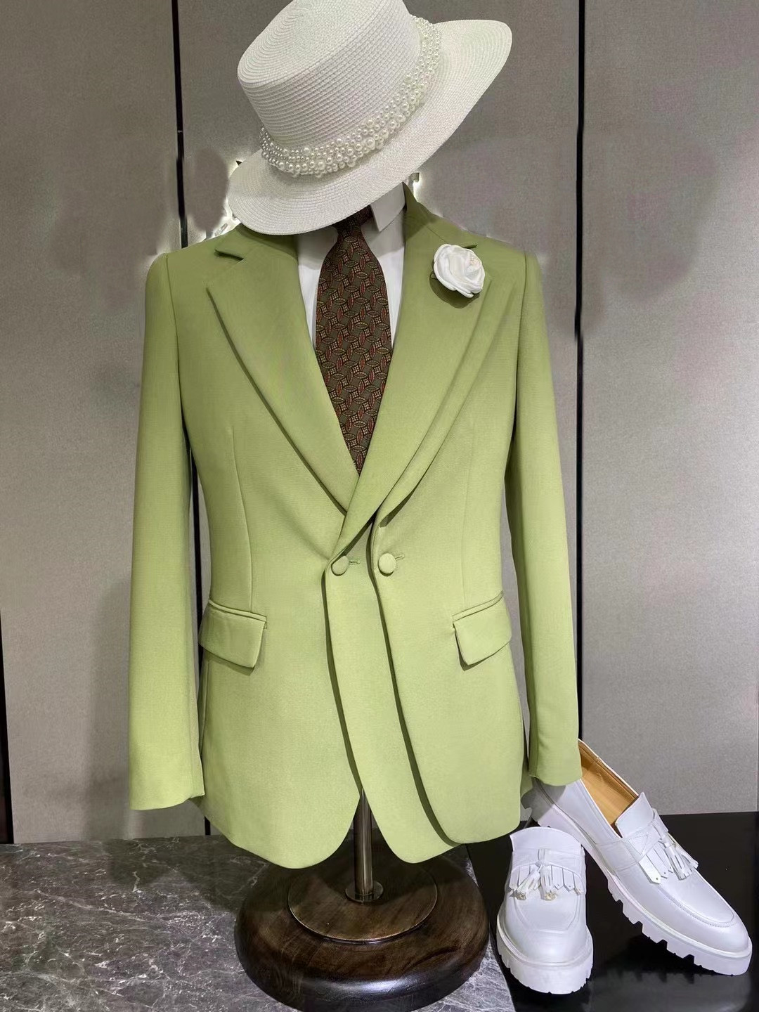 Customize Latest design fashio - Mens Fashion Blazer ulasan dan harga