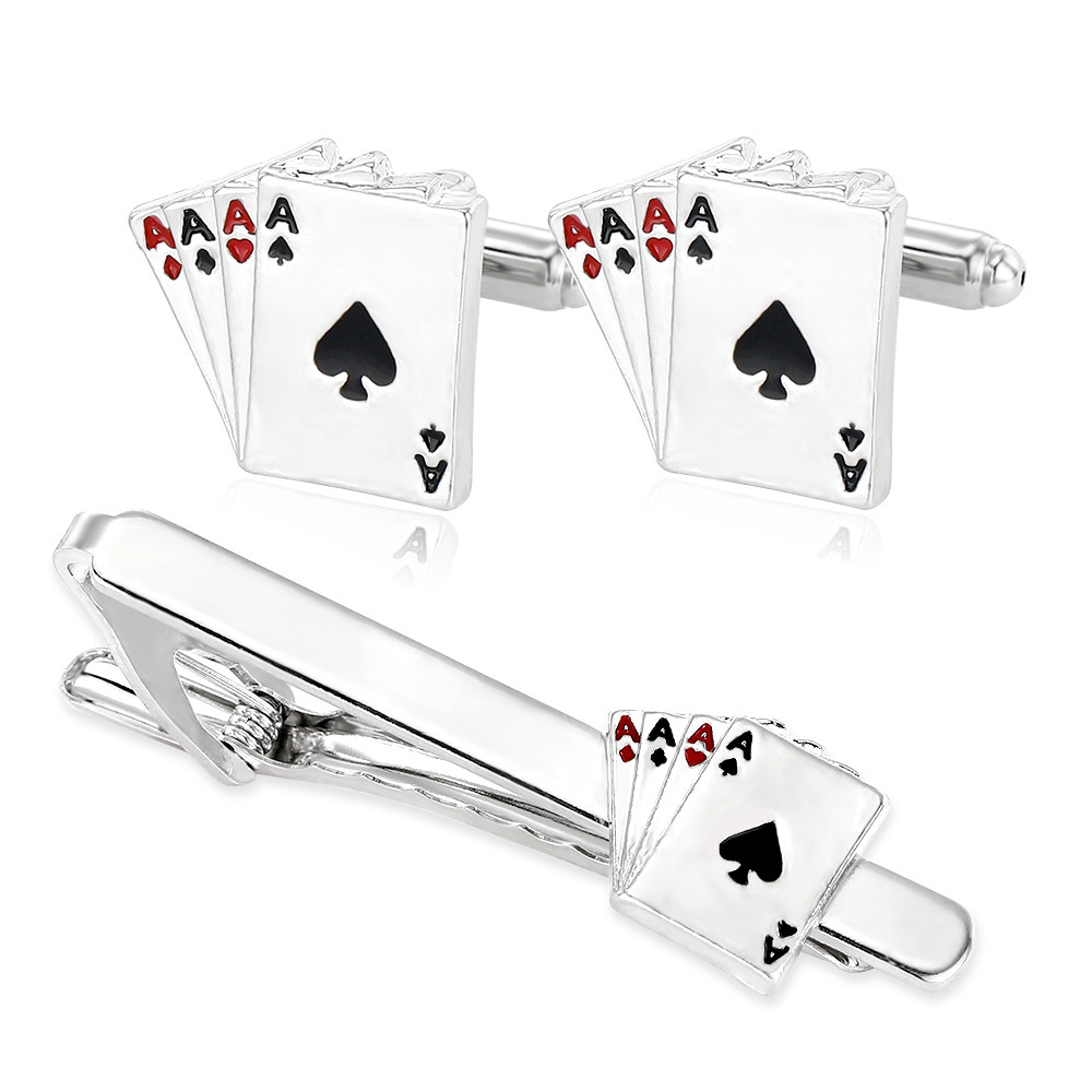 Men's Creative Poker Card Tie  - Men'S Fashion For 30 Year Olds ulasan dan harga