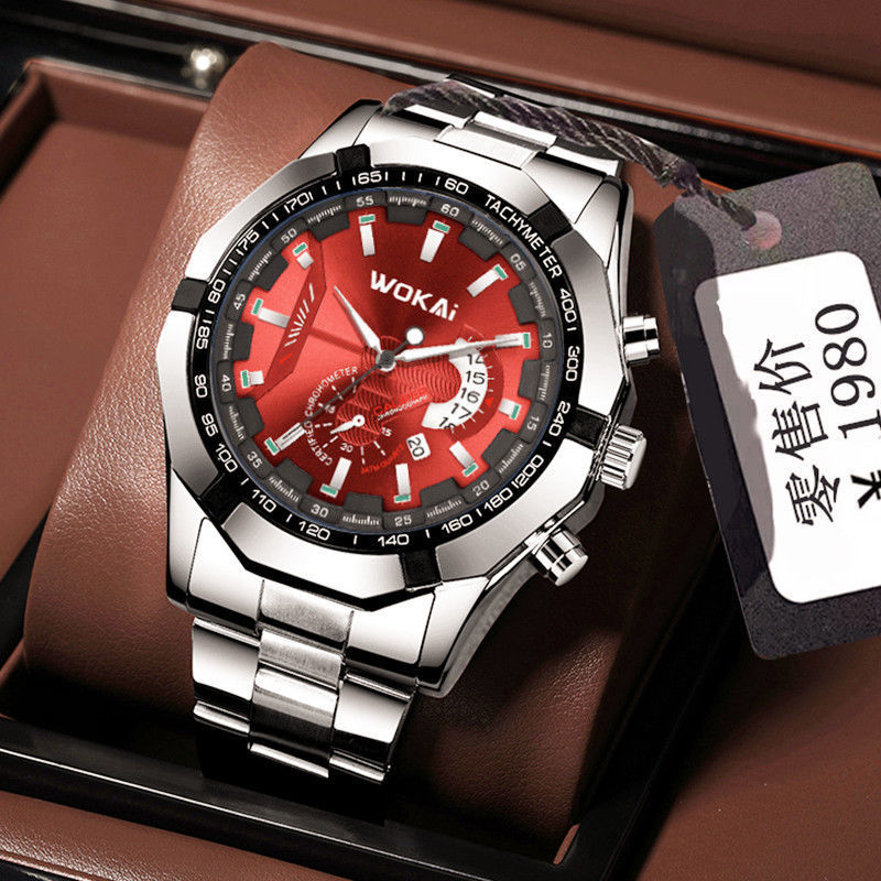 New Fashion Sport Watch Men WO - Men'S Fashion Quartz Watch Wokai ulasan dan harga