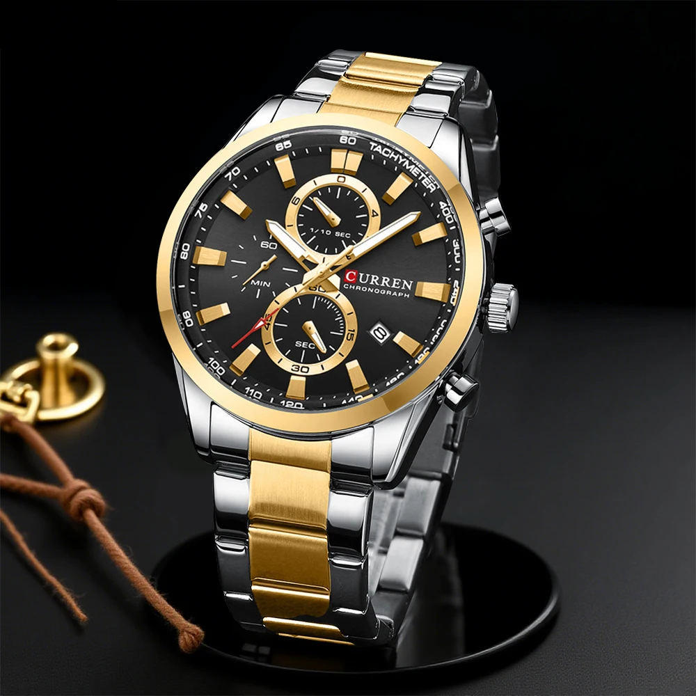 CURREN Casual Quartz Chrono Sp - Men'S Fashion Model ulasan dan harga