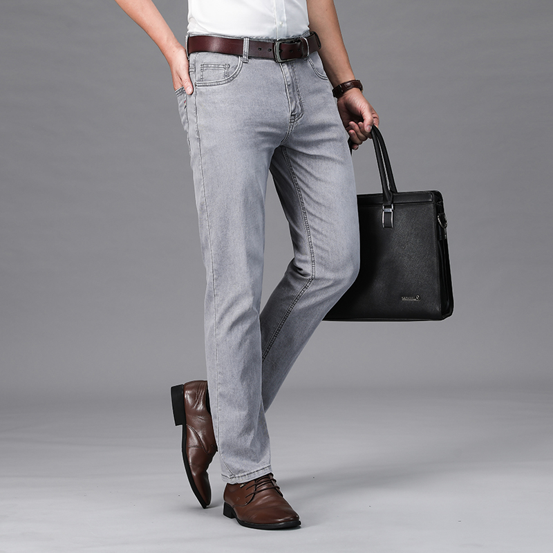 2026 New Summer Thin Elastic J - Men'S Fashion Nova Jeans ulasan dan harga