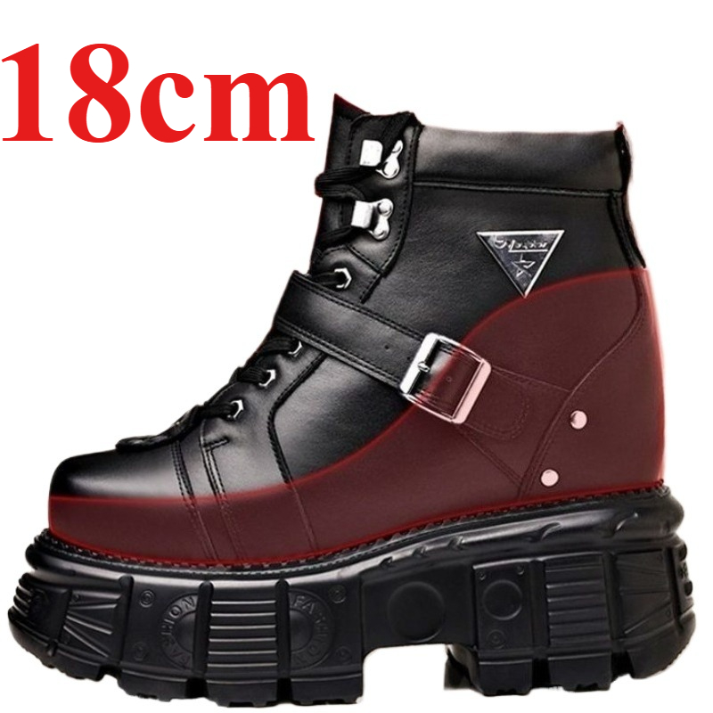 Genuine Leather Motorcycle Boo - Fashion Men'S Boots ulasan dan harga