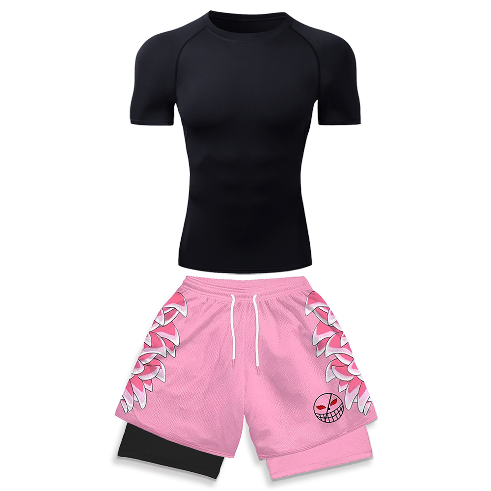 High Elasticity Workout Gear f - Compression Shirt Workout ulasan dan harga