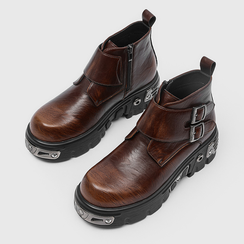 large size men fashion punk go - Fashion Men'S Boots ulasan dan harga