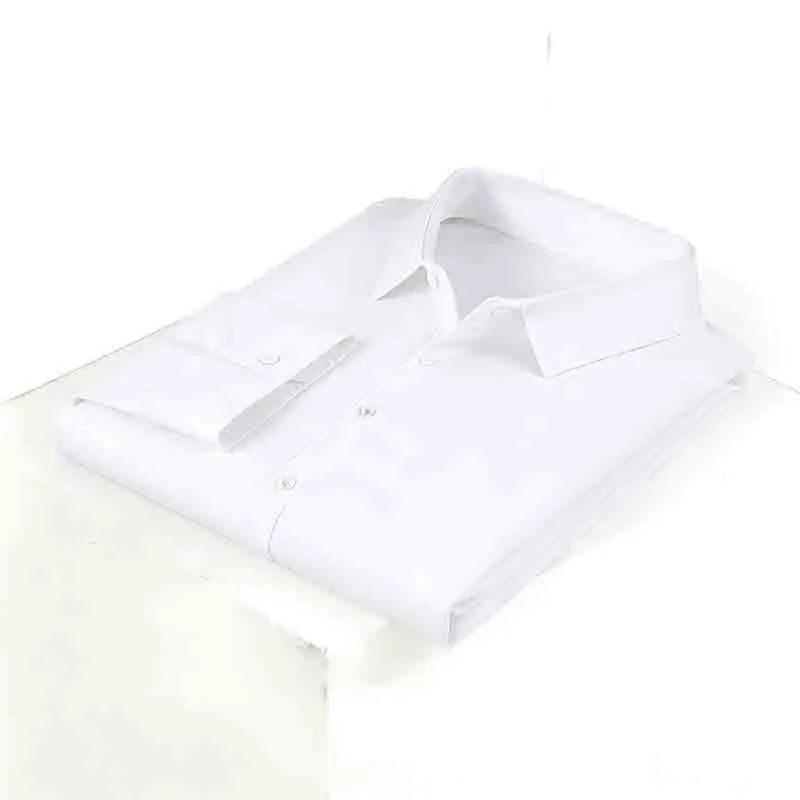 2026 Men's Solid  Long Sleeve  - Dress Shirt Non-Iron ulasan dan harga
