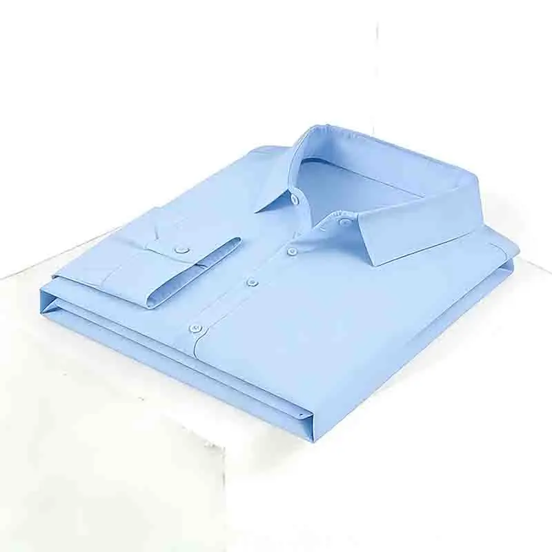 2026 Men's Solid  Long Sleeve  - Dress Shirt Non-Iron ulasan dan harga
