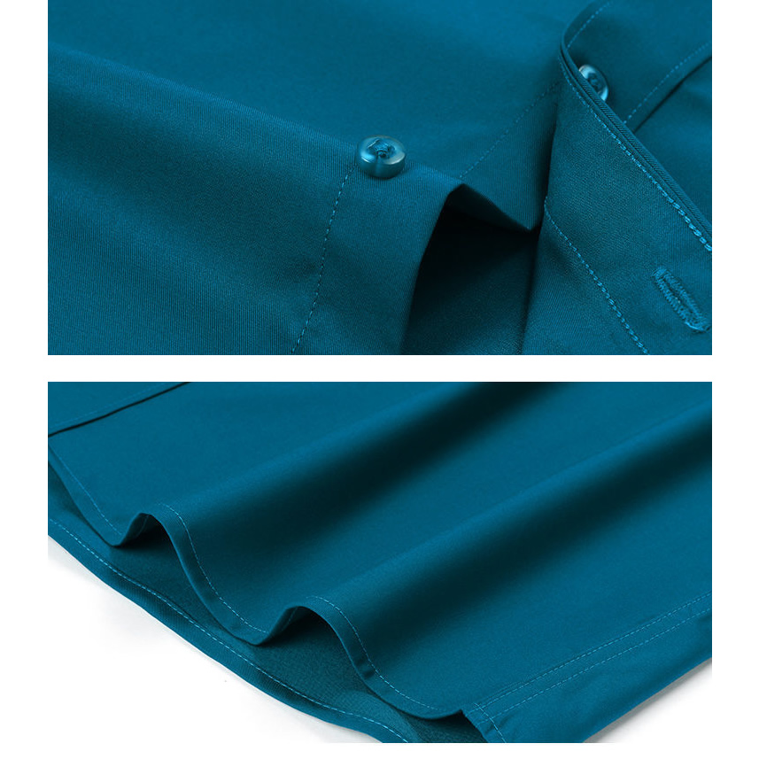 Stretch Long Sleeve Shirt for  - Dress Shirt Non-Iron ulasan dan harga