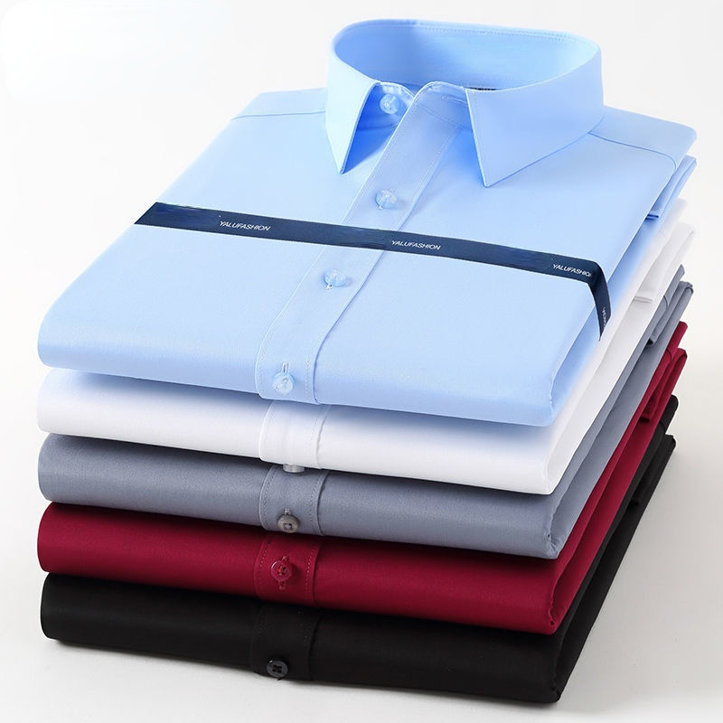 Stretch Long Sleeve Shirt for  - Dress Shirt Non-Iron ulasan dan harga
