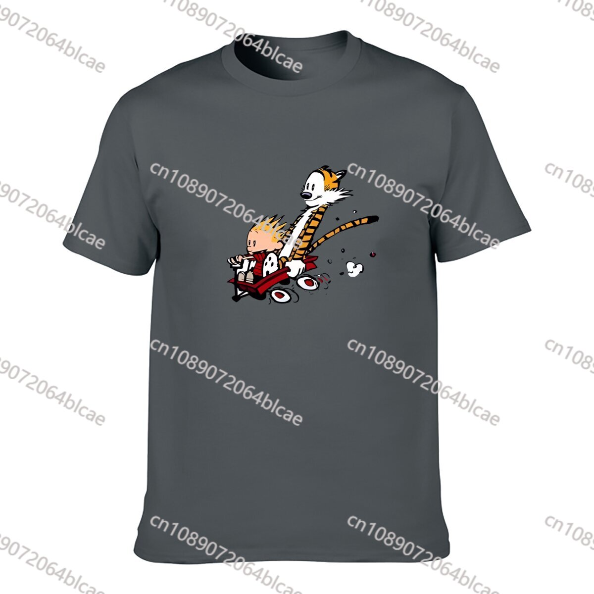 C-Calvin and H-Hobbes T Shirt  - Mens Fashion Combination ulasan dan harga