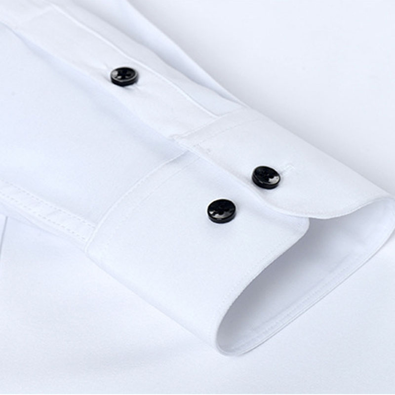 Slight Elasticity Men's Long-s - Dress Shirt Non-Iron ulasan dan harga