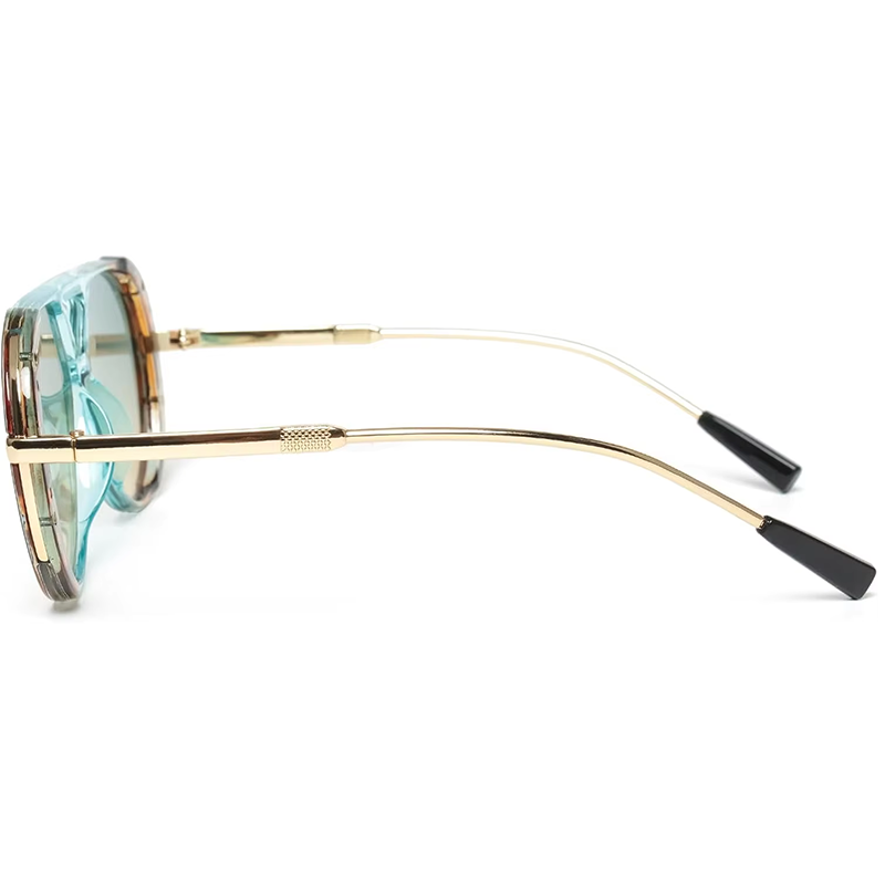 KENBO Retro Gold Aviator Sungl - Men'S Fashion 70S ulasan dan harga