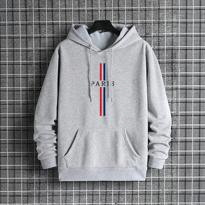 Paris Print Mens Fashion Hoodi - Men'S Fashion Paris 2025 ulasan dan harga
