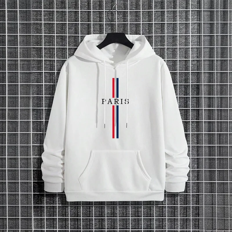 Paris Print Mens Fashion Hoodi - Men'S Fashion Paris 2025 ulasan dan harga