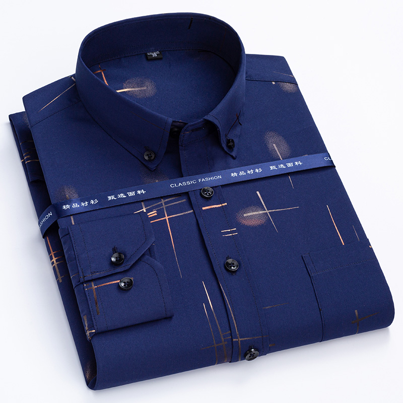 Men's Dress Shirts Spring Autu - Dress Shirt Non-Iron ulasan dan harga