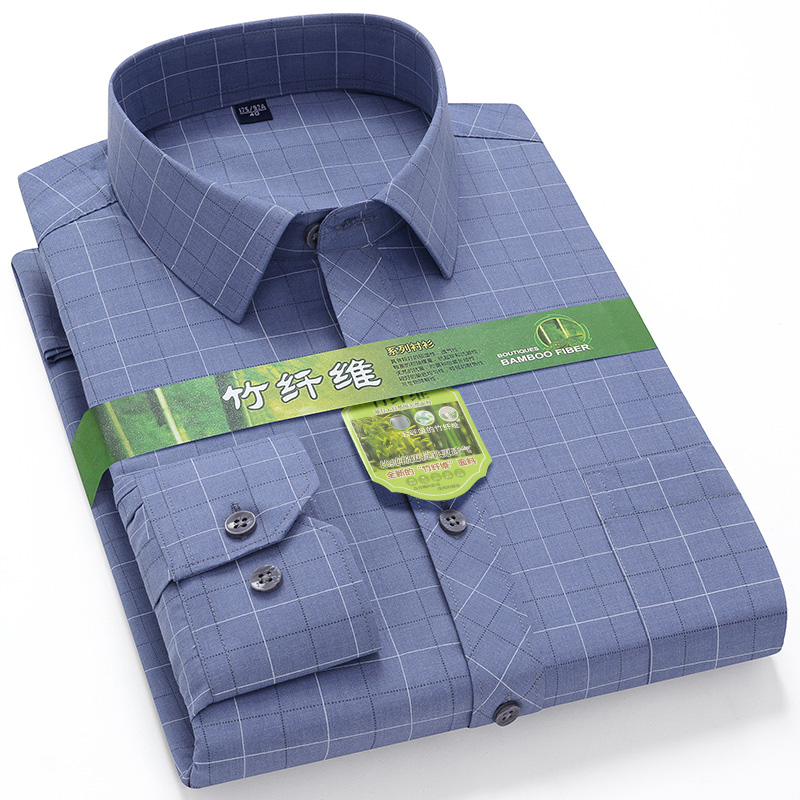 Large Size 7XL-6XL-5XL Men's B - Dress Shirt Non-Iron ulasan dan harga