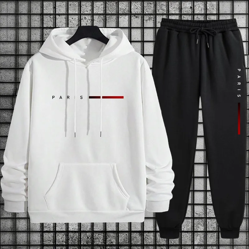 Autumn Winter Casual Hoodie Jo - Men'S Fashion Paris 2025 ulasan dan harga