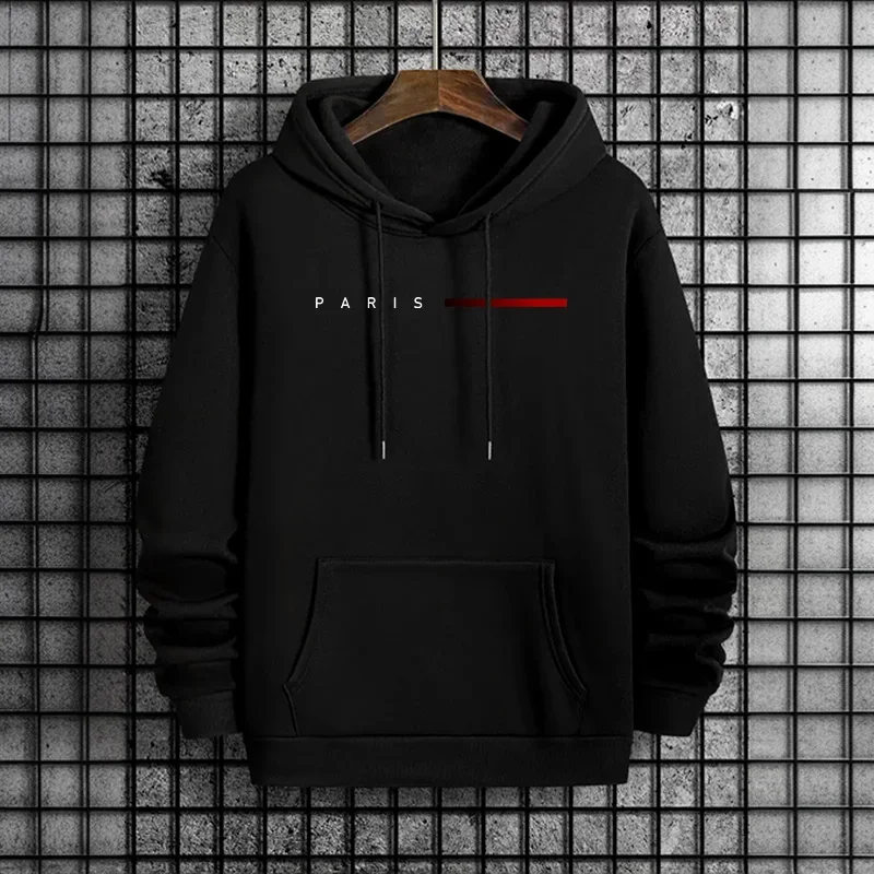 Trendy Mens Hooded Sweatshirt  - Men'S Fashion Paris 2025 ulasan dan harga