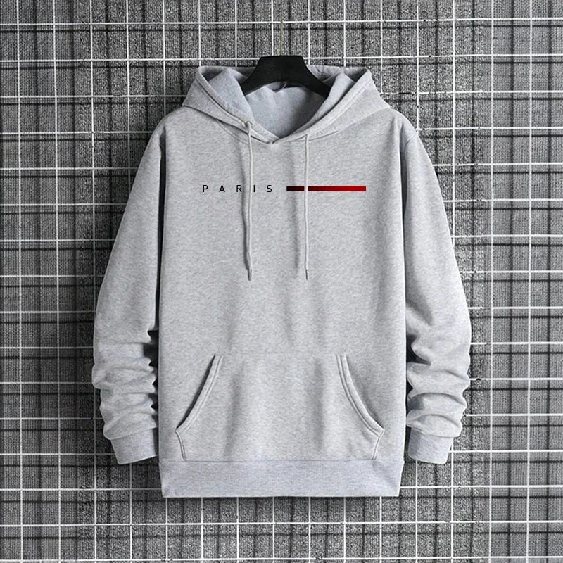 Trendy Mens Hooded Sweatshirt  - Men'S Fashion Paris 2025 ulasan dan harga