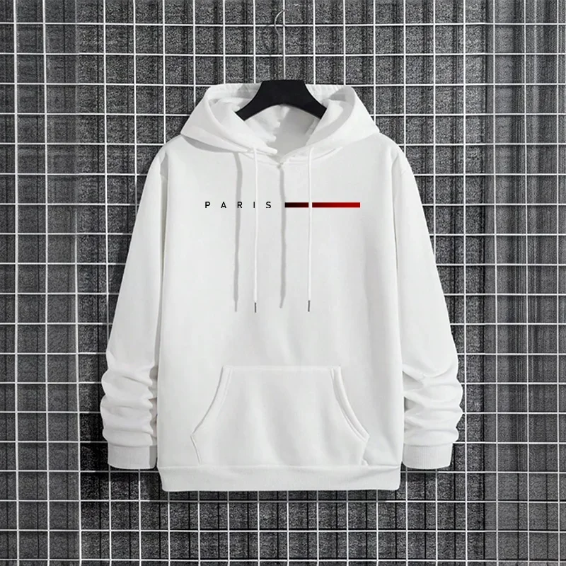 Trendy Mens Hooded Sweatshirt  - Men'S Fashion Paris 2025 ulasan dan harga
