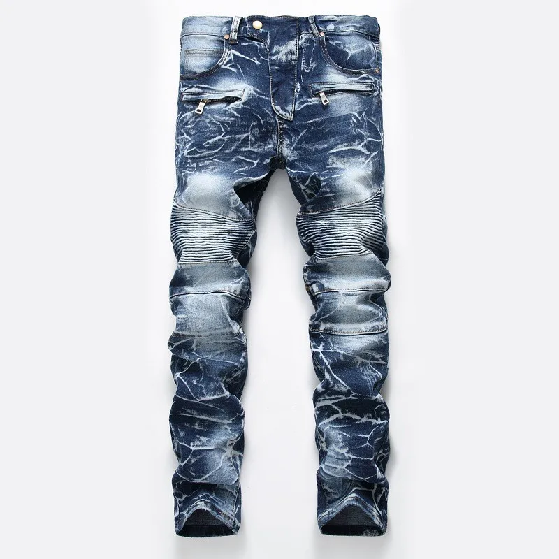 Zipper Pocket Retro Nostalgic  - Men'S Fashion Nova Jeans ulasan dan harga