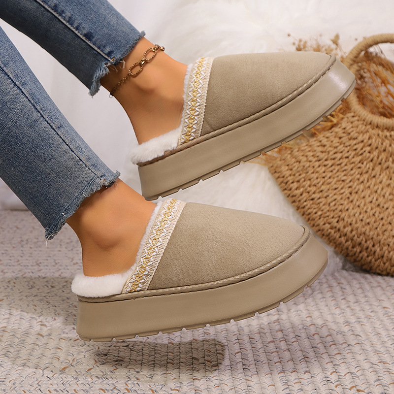 Home Slipper Women Winter Warm - Men'S Fashion Houses ulasan dan harga
